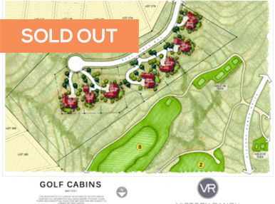 SOLD OUT: Golf Cabins Map